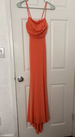Orange Formal Dress