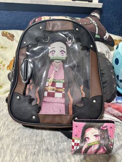 Nezuko Backpack And Wallet 