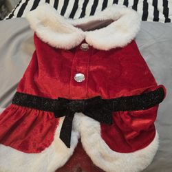 Dog Christmas Dress. Size: Medium. 