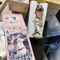 Bobby Crosby Bobble head - Oakland A's Limited edition 2004 - NEW in BOX