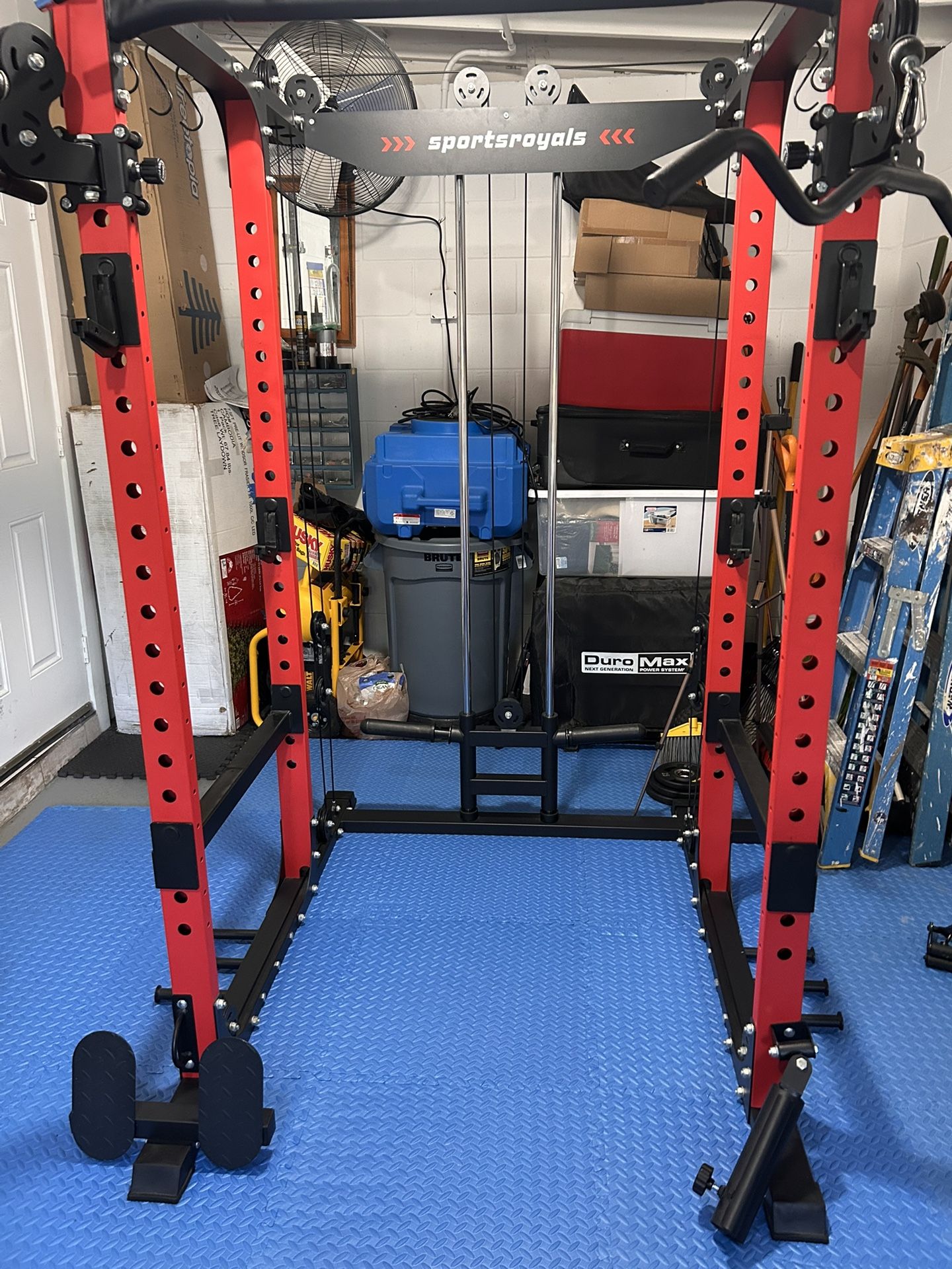 Square Rack Only No Bench Press Or Weights Not Included