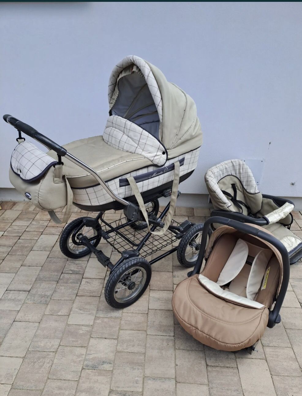 Baby Pram Two Pc  For Baby And Toddler 