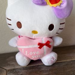 Hello Kitty I Love You Plush