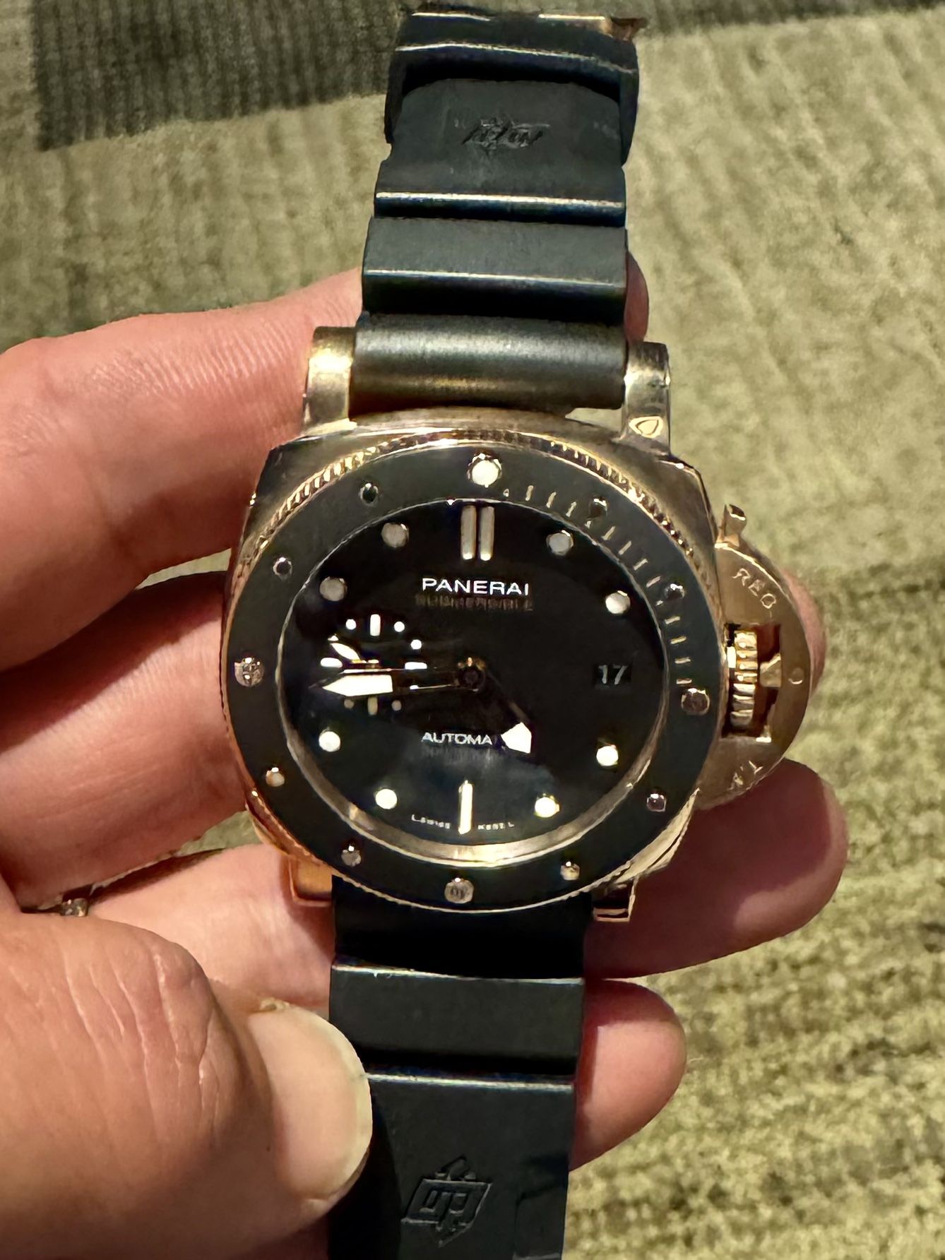 Panerai Submersible 42mm PAM1164 18kt Rose Gold