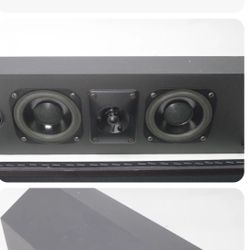 Polk Audio CS 100 Center Channel Speaker Black