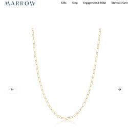 Paperclip Chain by Marrow Fine