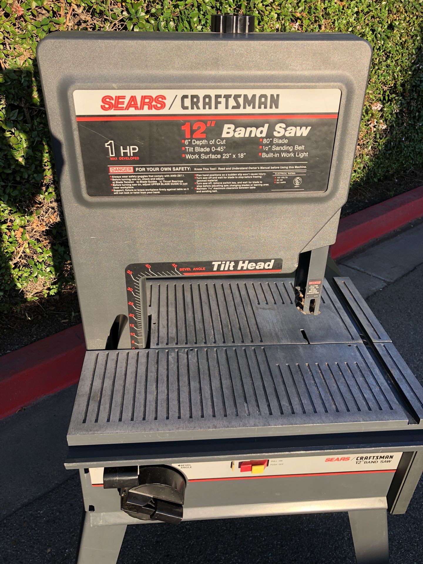 Sears Craftsman 12” Band Saw w/ tilt head for Sale in Santa Ana, CA