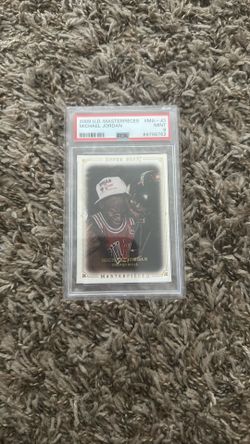 2009 Upper Deck Masterpieces MA-JO Michael Jordan PSA 9 Chicago Bulls