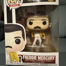 FUNKO POP ROCKS FREDDIE MERCURY QUEEN #96  VINYL FIGURE NEW
