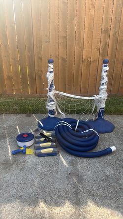 Portable Badminton Volleyball Net Set with Accessories