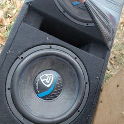 12 Inch Rockville Speakers 
