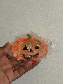 Halloween sugar pumpkin squishy