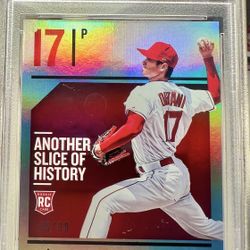 Shohei Ohtani Dodgers 2018 Rookie HOLO Gold #/99