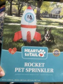 NEW ROCKET PET SPRINKLER