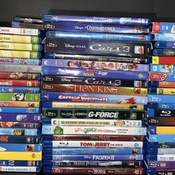 60 Kids Blu-ray Movies 