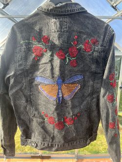 Embroidery Denim Jacket
