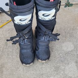 O'Neal Mx boots size 8