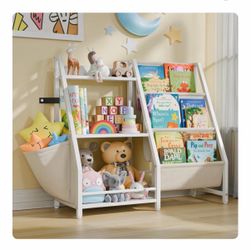 New Kids Toy and Book Storage Shelf Unit