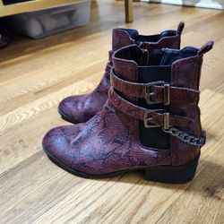 Maroon Boots Today Only