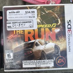 NintendoDS Need For Speed The Run