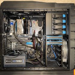 PC Case With Parts