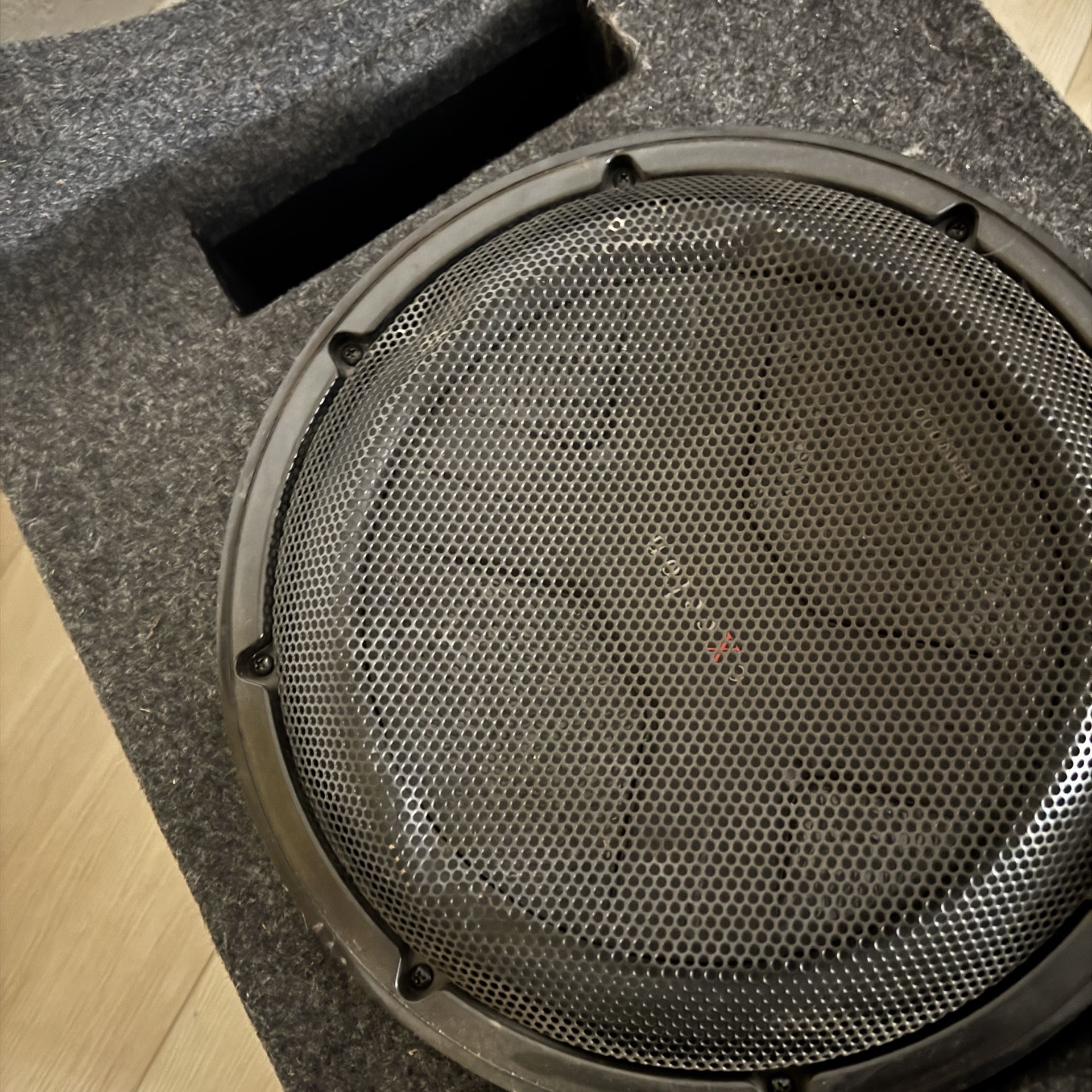 12” Kenwood Sub And Amp
