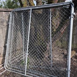 6’ X 6’ Dog Kennel With Gate