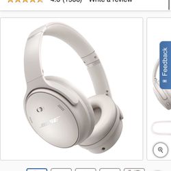 Bose QuietComfort SC Noise Canceling Headphones - White Smoke