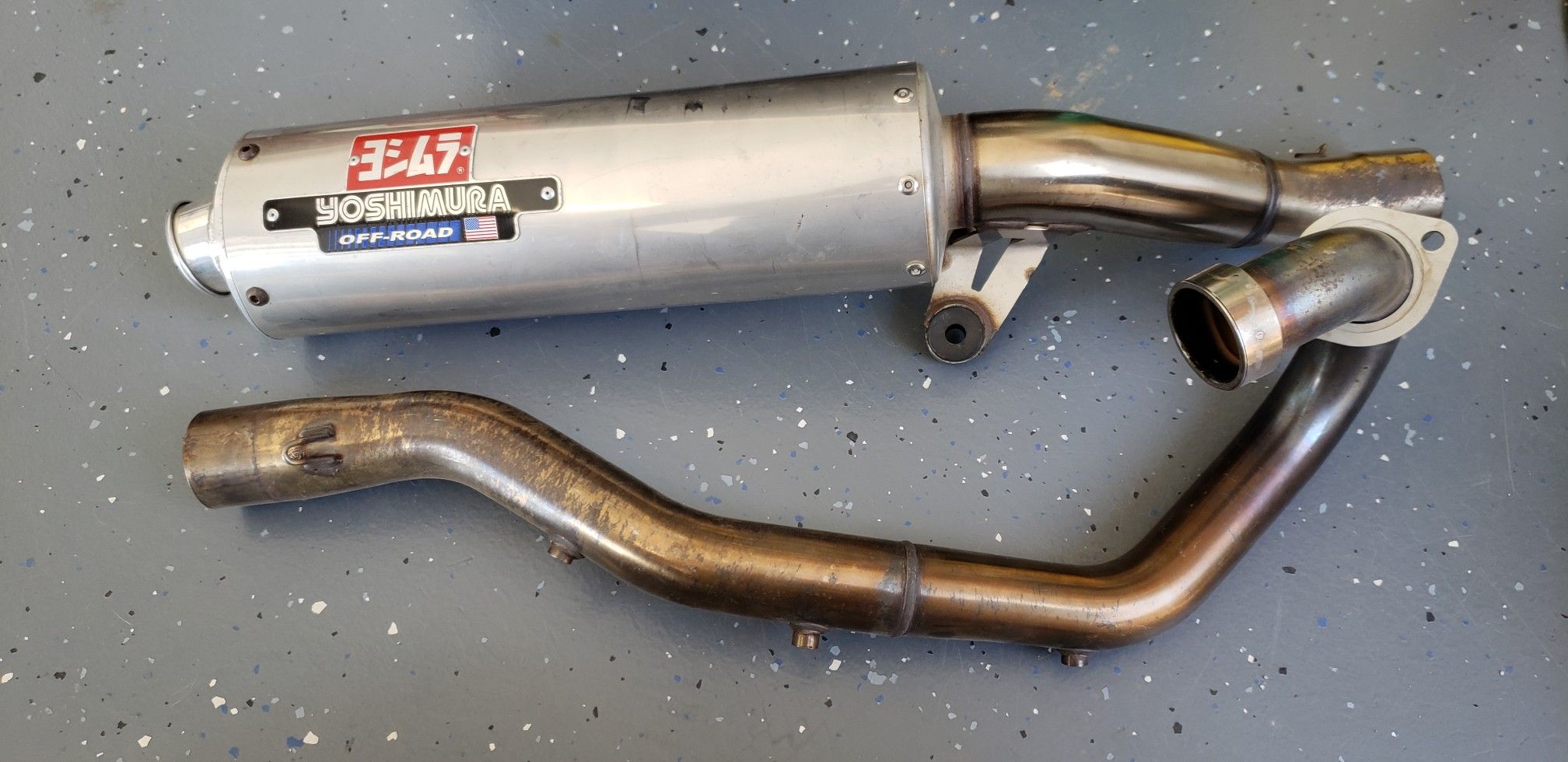 Suzuki LTZ 400 yoshimura exhaust