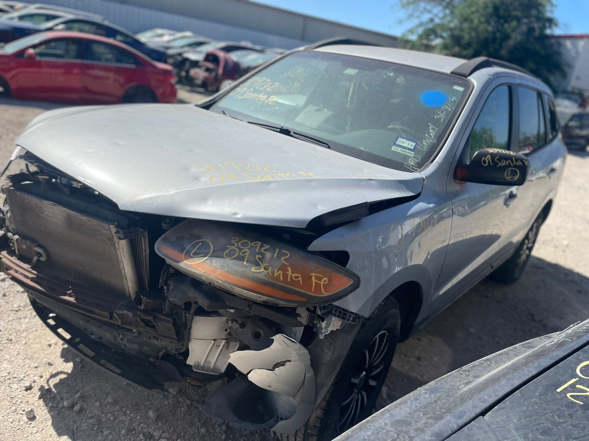 2009 Hyundai Santa Fe 2.7L For Parts 