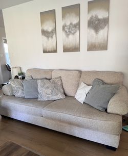 Beige Cream Couch