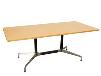 Mid Century Modern Herman Miller Charles & Ray Eames Ash Conference Dining Table