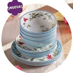 Nueva vajilla de Melamine princess house