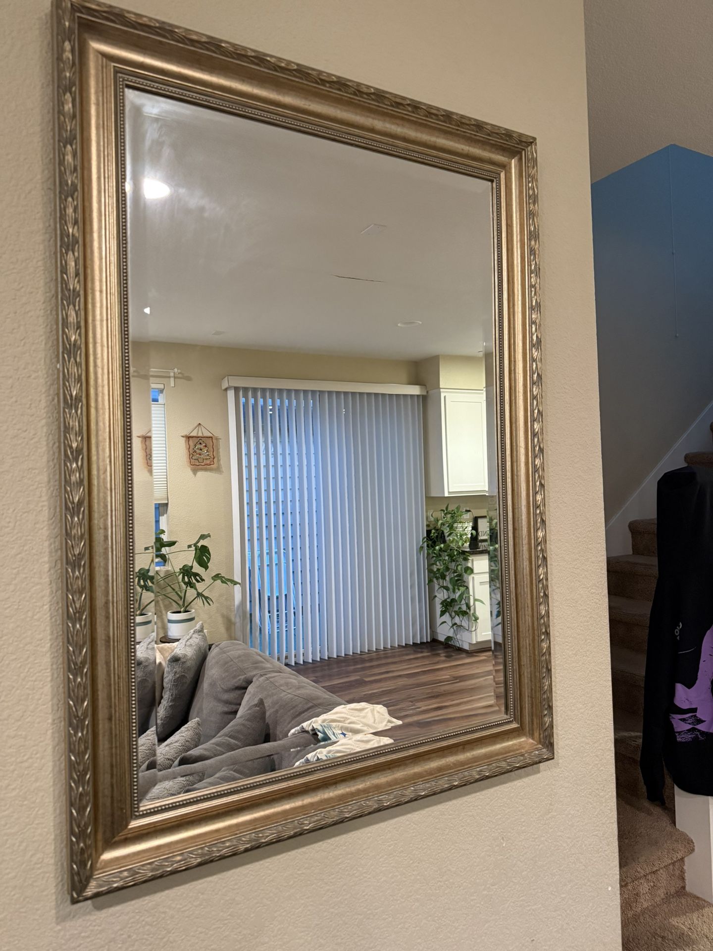 Gold frame Mirror