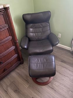 Chair and ottoman