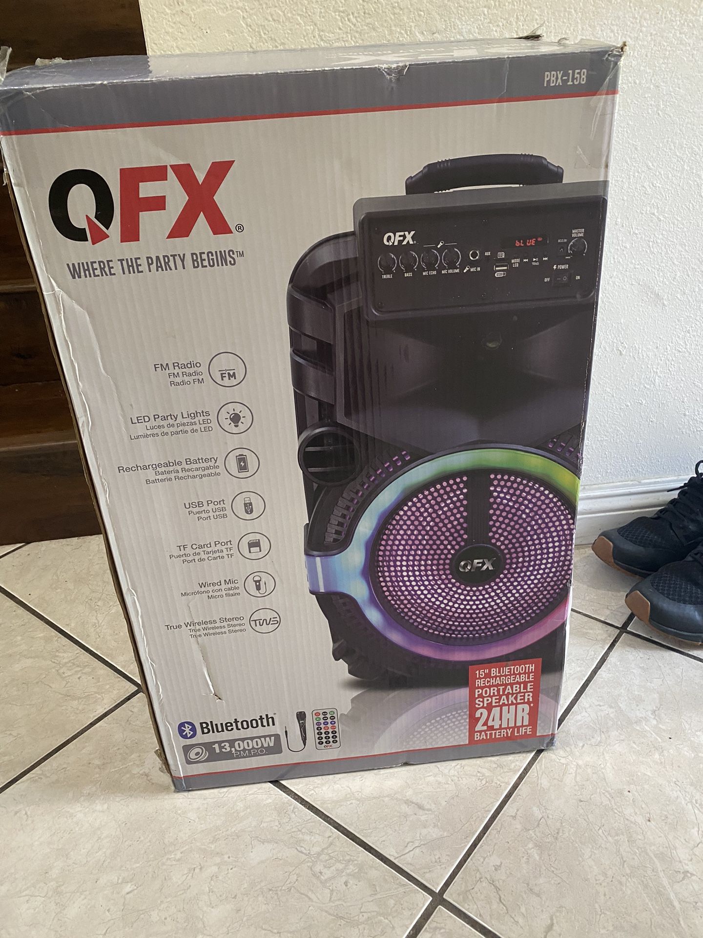 QFX Bluetooth Speaker 