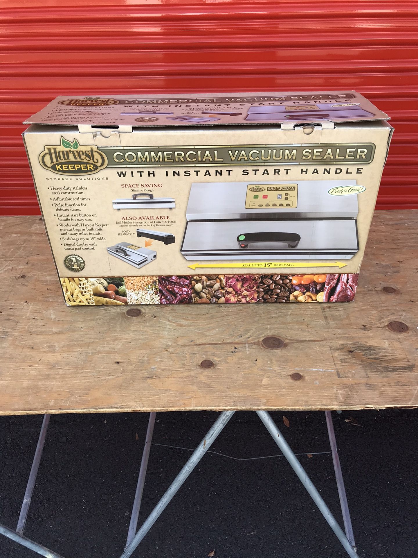 Harvest keeper commercial vacuum sealer