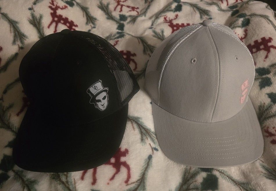 Two VOODOO DOUGHNUTS Baron caps