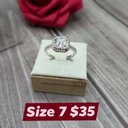 Beautiful Ring 925 Silver / Anillo De Plata 