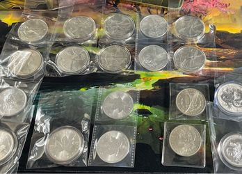 Silver bullion for sale