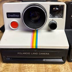 Polaroid One Step Camera And Pronto! Camera 