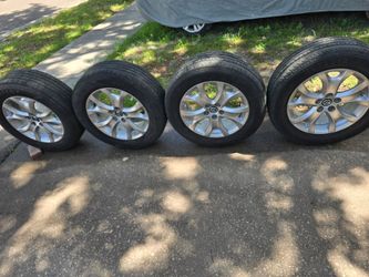 Mazda OEM 19 inch Rims and Tires Lug pattern 5x114.3mm