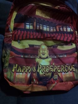Happy Brosperous Buddha backpack