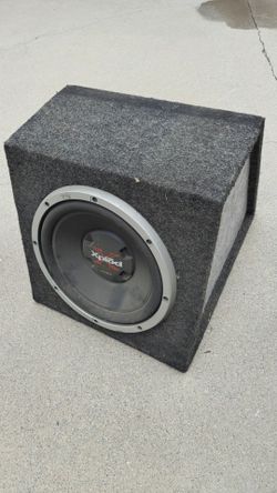 12" inch subwoofer with box Sony Xplod