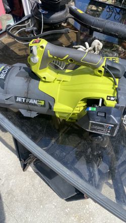 Ryobi jet fan this is one beast you need to hand out what powerhead is