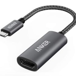 Anker Adaptador USB C a HDMI (4K @60Hz), adaptador USB-C 310 (HDMI 4K), aluminio, portátil, para MacBook Pro, Air, iPad Pro, Pixelbook, XPS, Galaxy y 