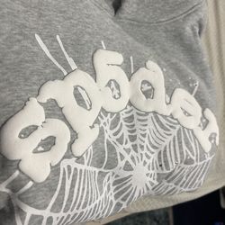 Sp5der Web Grey Og Hoodie