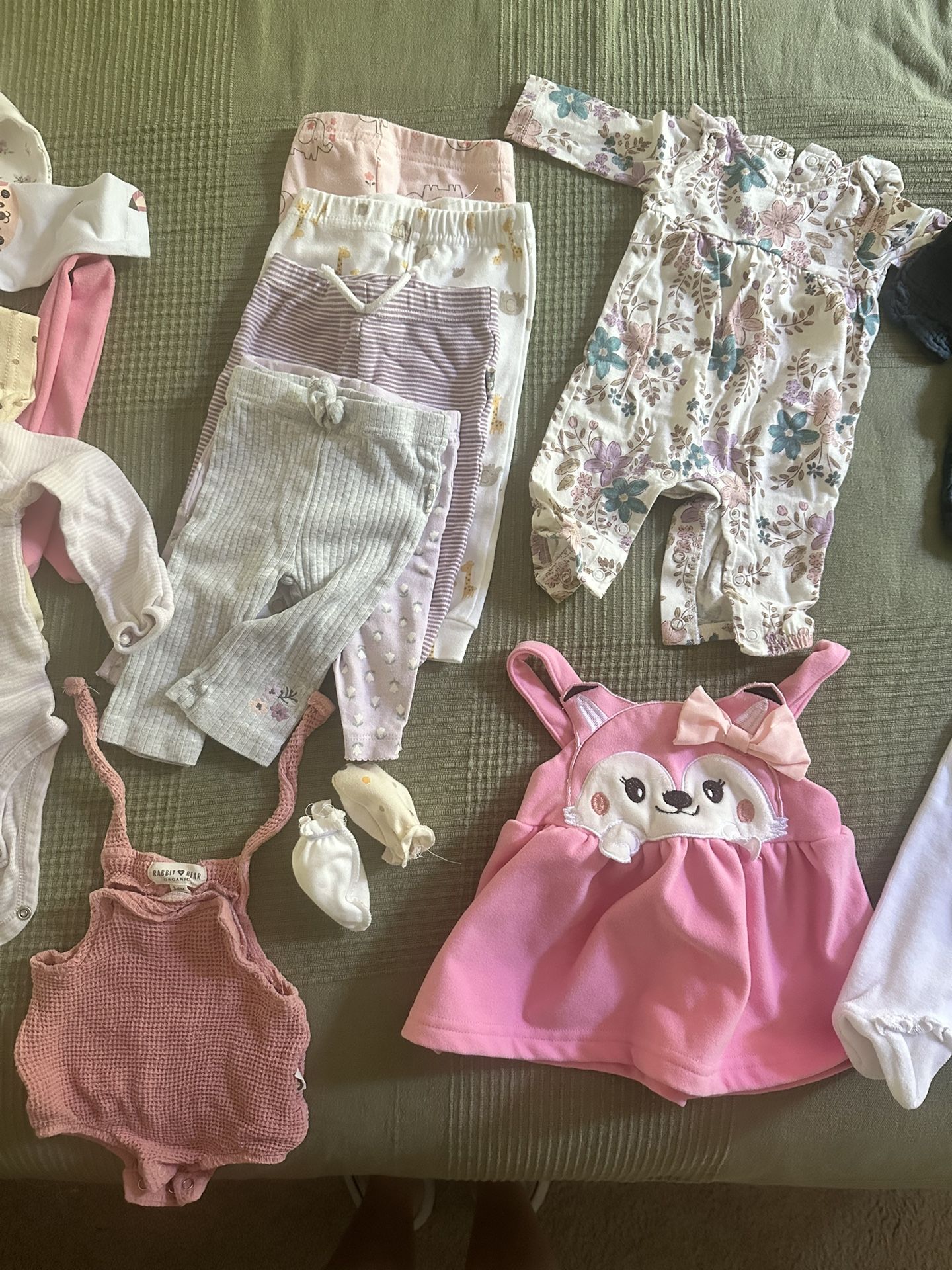 Baby Girl Clothes, 1-3 Months 