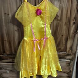 Adult Disney “Belle” above the knee costume with Bow