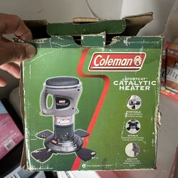 Coleman catalytic heater